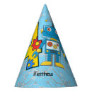 Search for robot paper party hats Birthday