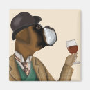 Recherche de funny wine magnets Dogs and wine
