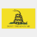 Search for dont rectangle stickers Freedom