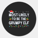 Search for grumpy stickers Funny christmas