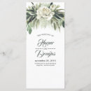 Search for menu and wedding programs Greenery