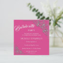Search for silver bachelorette party invitations Trendy
