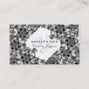 Recherche de dentelle florale cartes visite Pour elle