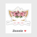Search for crazy face stickers Kitten