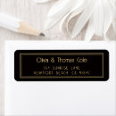 Search for flapper return address labels Roaring 20s