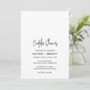 Recherche de minimal bridal shower invitations Moderne