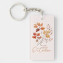 Search for october keychains Pumpkin spice