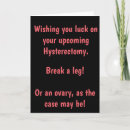 Search for hysterectomy get well cards Funny