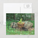 Search for bicycle basket postcards Floral