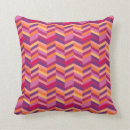 Recherche de zigzag pourpre coussins Motif