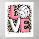 Recherche de fille de volleyball posters Amour