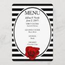Search for red and black menus Stripes