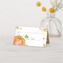 Search for pumpkins place cards Autumn