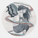 Search for black fairy stickers Watercolor