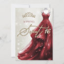 Search for burgundy sweet 16 invitations Winter