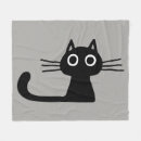 Search for cute black cats blankets Cat lover