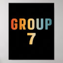 Search for group of seven posters Six seven minimalist