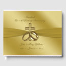 Search for religious wedding guest books Cross