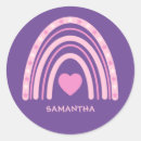 Search for pink and purple stickers Pretty