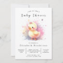 Search for editable baby shower invitations Watercolor