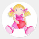 Recherche de rag autocollants Poupée