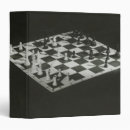 Search for chess binders Black and white