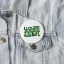 Search for lucky shamrock clover buttons Leprechaun