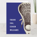 Search for coach thank you cards Blue