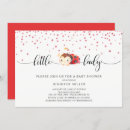 Search for ladybug baby shower invitations modern