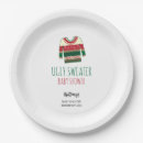 Search for ugly christmas sweater plates Modern