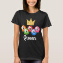 Recherche de bingo womens tshirts Joueur