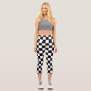 Search for black white checkered leggings Squares