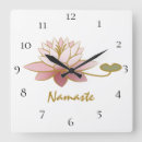 Recherche de fleur de lotus rose horloges Pour tous