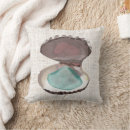 Search for sea glass pillows Watercolor