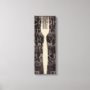 Search for kitchen canvas prints Fork