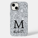 Search for faux silver glitter iphone cases Girly