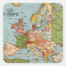 Search for european map stickers Vintage