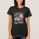 Search for i believe in unicorns tshirts Santa