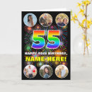 Search for 55th birthday cards 55 years old