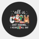 Search for just kidding stickers All is