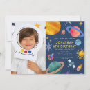 Recherche de space anniversaire invitations Boy