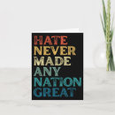Search for anti hate cards Donald