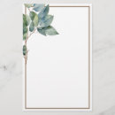 Search for greenery stationery paper Boho