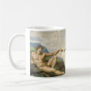 Search for the creation of adam mugs Michelangelo