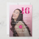 Search for magazine cover birthday invitations Elegant