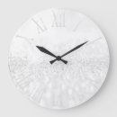 Search for white numbers clocks Contemporary