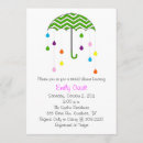 Search for drop in bridal shower invitations Green