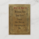 Recherche de arrière plan de parchemin cartes visite Antique