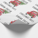 Search for farmhouse wrapping paper Red