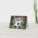 Search for soccer birthday cards Black
